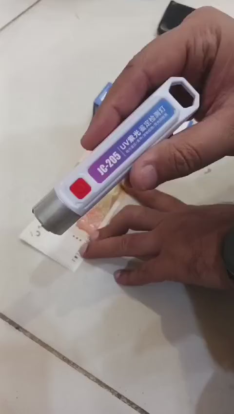 Handheld LED UV Money Detector for Fake and Checker for Counterfeit Fake Banknotes