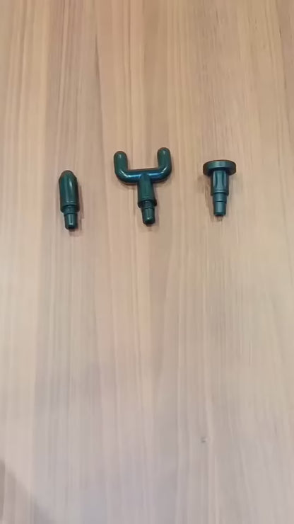 Professional Smart Percussion Massage Gun – High-Intensity Deep Tissue Muscle Massager With 4 Interchangeable Heads